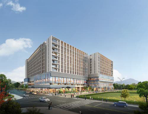 미사강변 오벨리스크 투시도